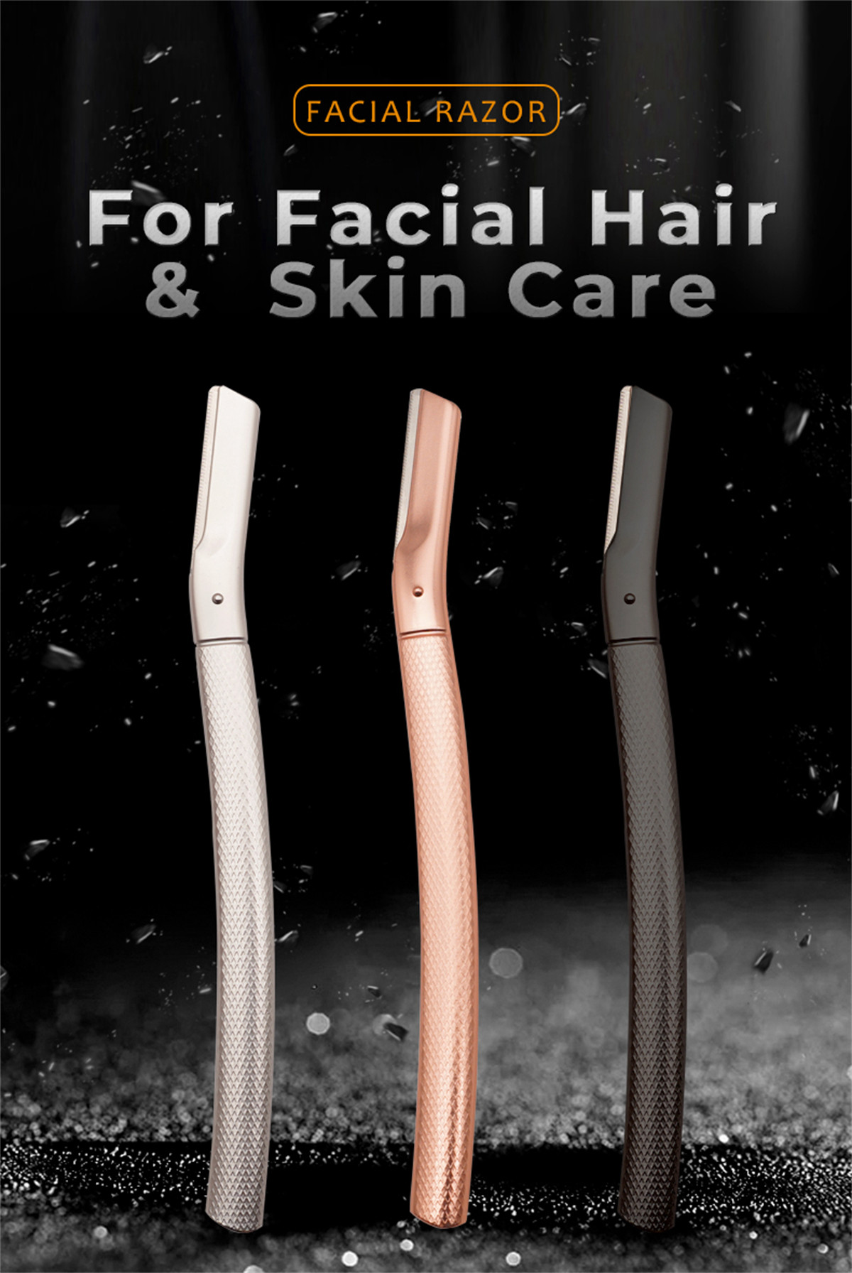 Hlau Handle Eyebrow Razor_01