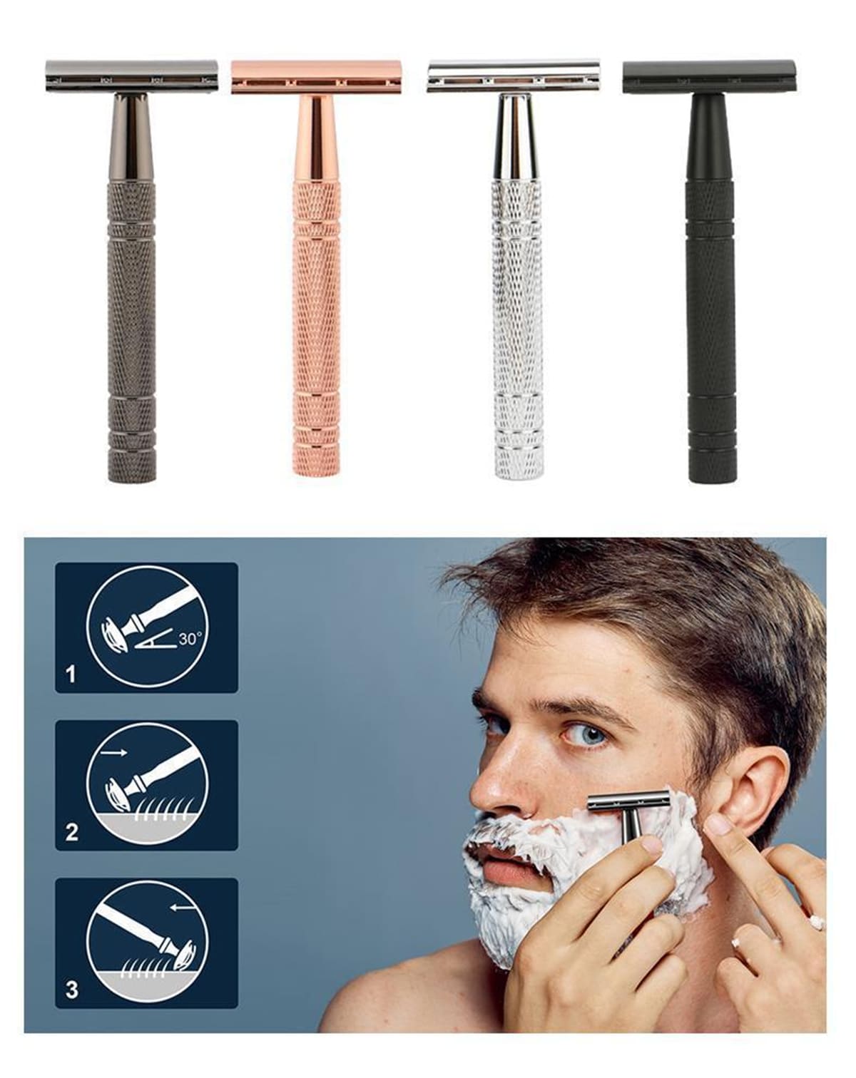 Razor goşa taraply pyçak Razor M2210_007