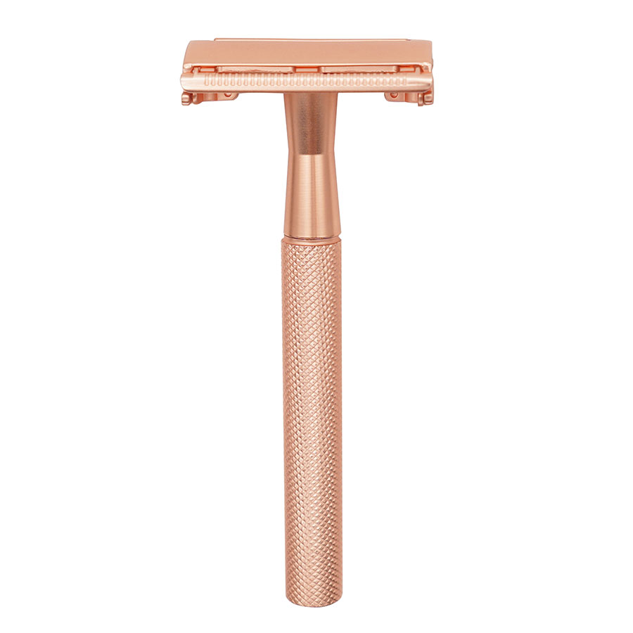 Safety Razor Double Edge Klassísk og stílhrein langhandfang fiðrildi opinn rakvél M2213