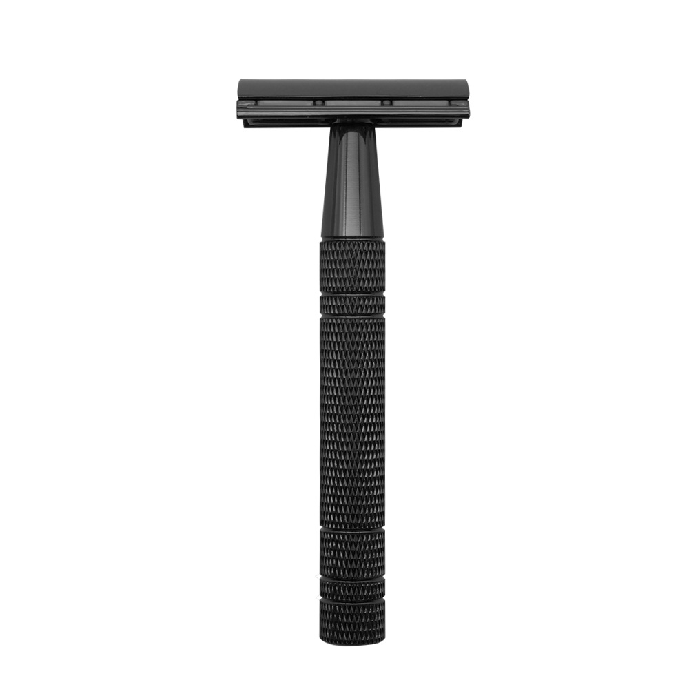 Razor de siguranță unisex cu două margini, cu mâner puternic, suport manual pentru bărbierit cu lamă dublă M2210